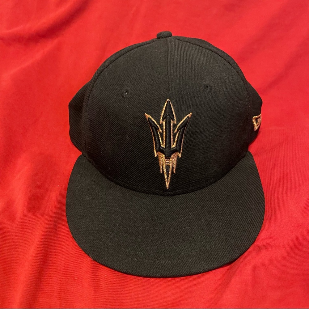 New Era Ncaa ASU ‘Copper Fork’ Fitted Hat (7.1/8)
